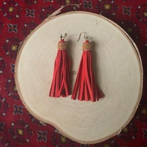 Noonday Red Pirouette Earring